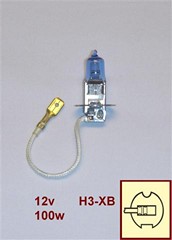 LAMPARA 12V H3 100W AZUL (TRIFA)