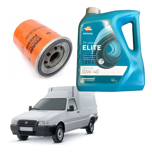Filtro + Aceite Fiat Fiorino Fire 1.3 Nafta