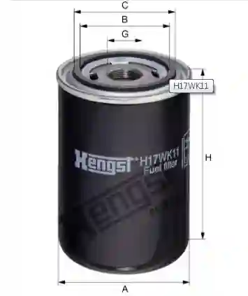 FILTRO COMBUSTIBLE SCANIA (FF5626)