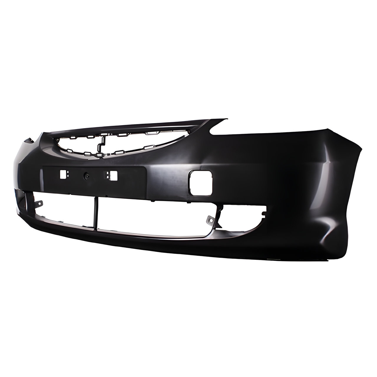PARAGOLPE DELT. C/AGUJ. CAMINERO NEGRO LISO