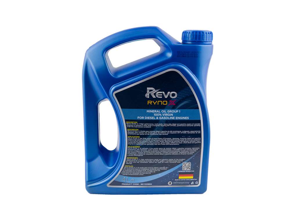 ACEITE REVO 25W60 4L. MINERAL SF-4/SG