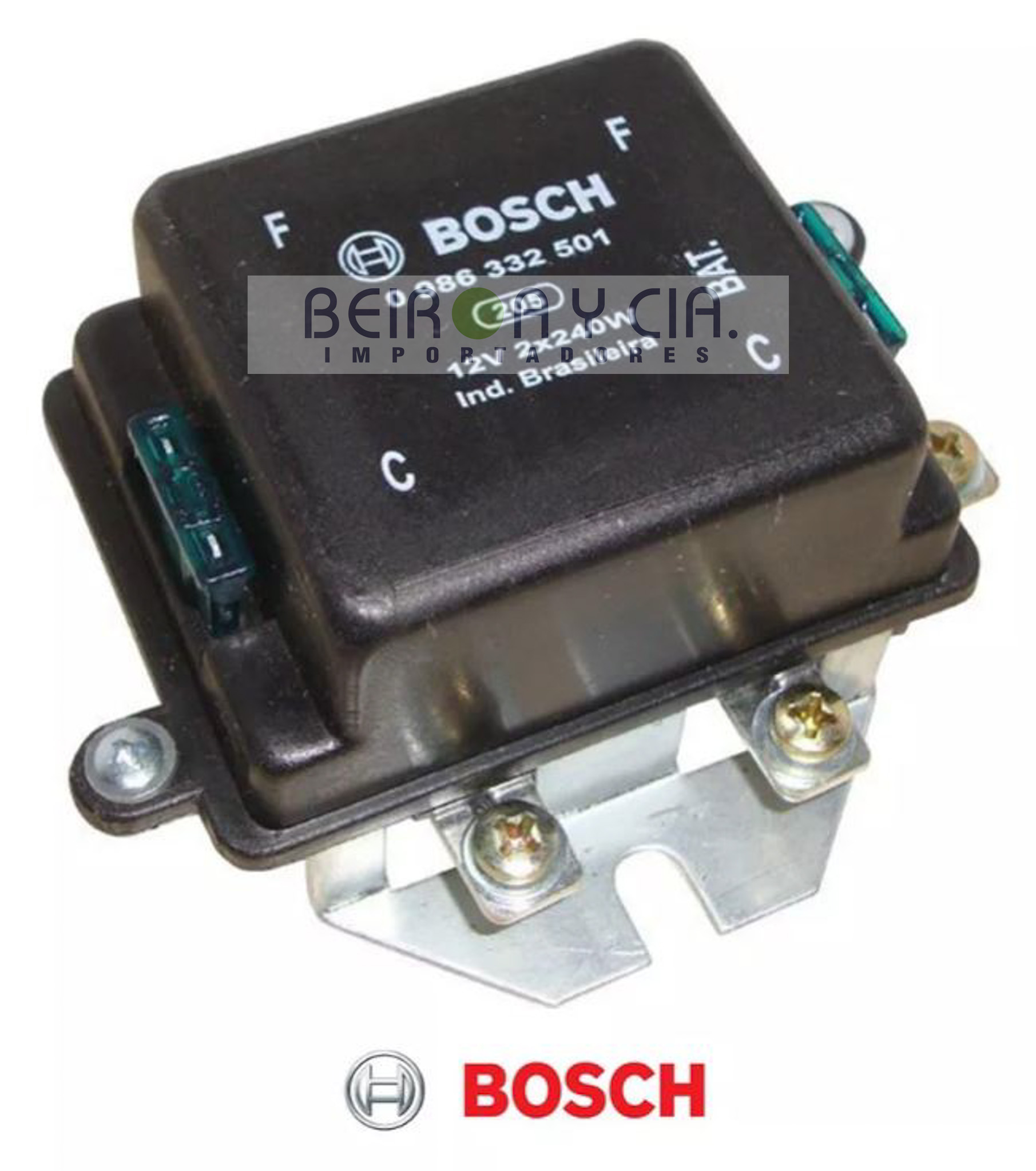 RELAY BOSCH 0986332501 12V LUC.DOBLE REF 500W