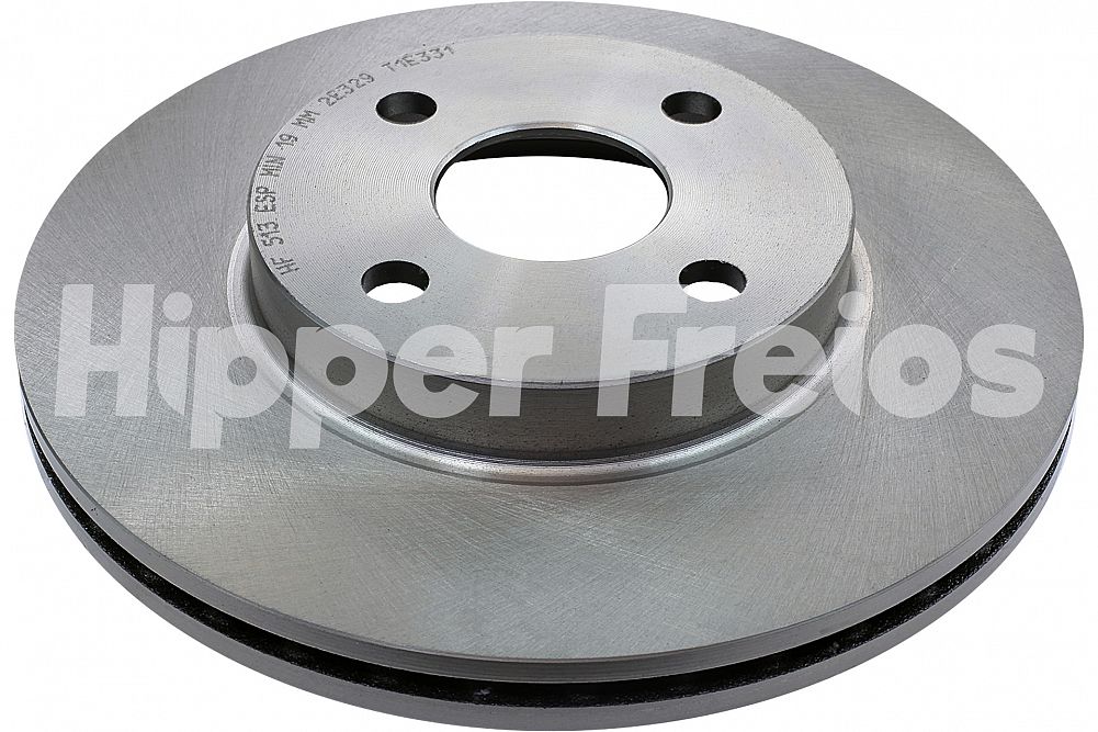 Disco de freno ventilado delantero