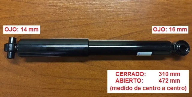 Amortiguador trasero