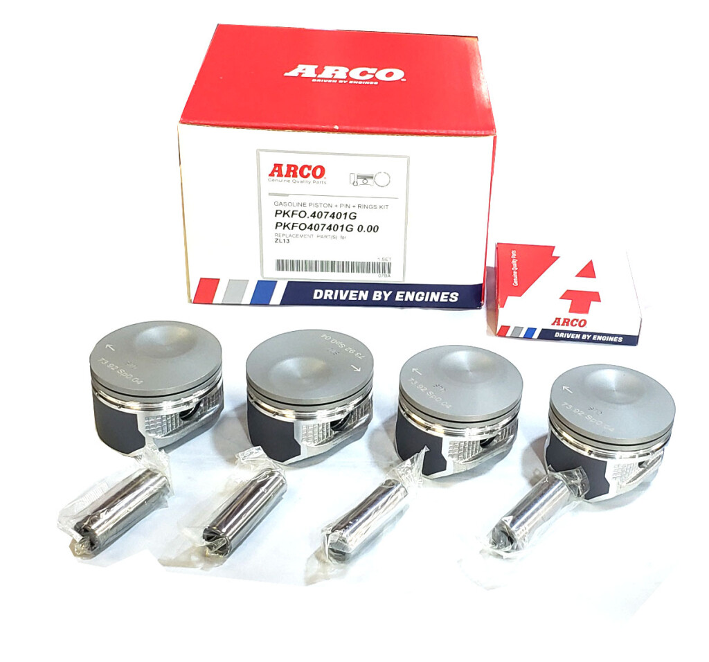 Pistón con perno y aros para Ford Fiesta/Ka 1.3 Endura