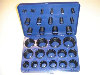 CAJA DE O-RING 382 PIEZAS 2.9 A 43.82