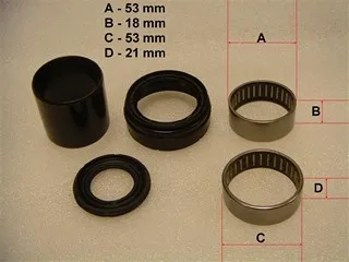 KIT BUJES SUSPENSION TRA CITROEN AX-106 (C/BARRA)