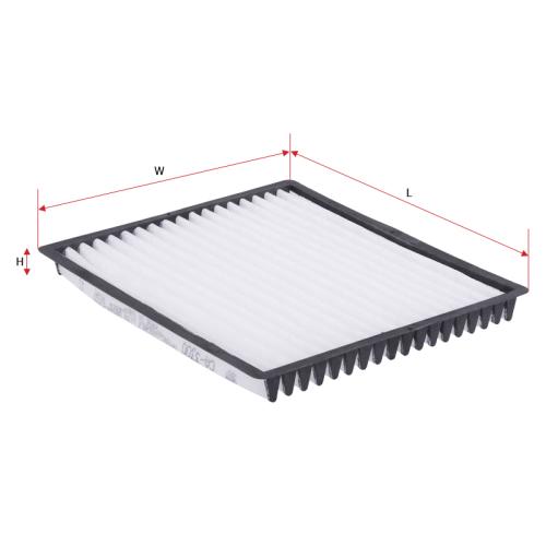 FILTRO HABITACULO TOYOTA RAV4 215X195X18X SAKURA 8713952010 -08974077820