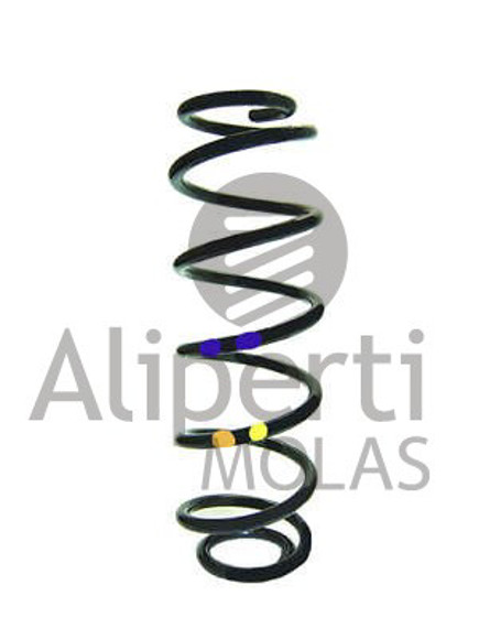 RESORTE-ESPIRAL TRASERO VW FOX 4 PUERTAS 2004/