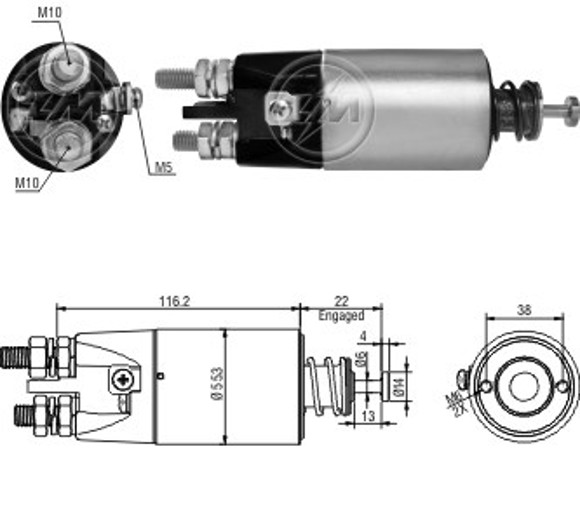AUTOMATICO ARRANQUE VOLKSWAGEN 13.180/15.180/17210 VOLVO 24V