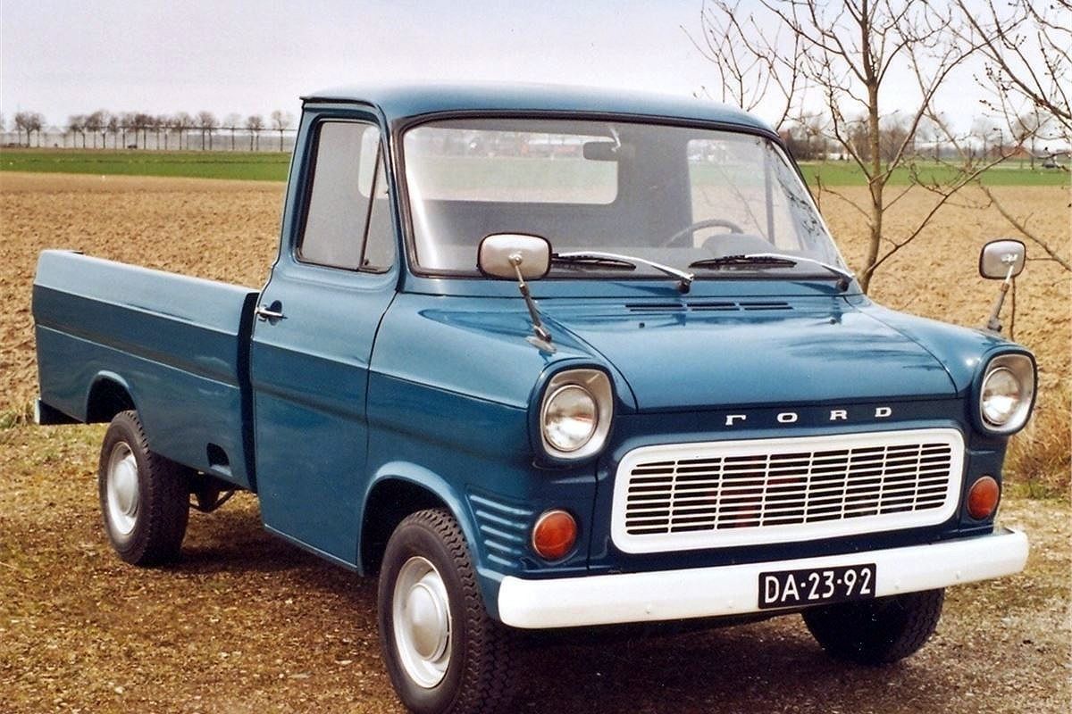Acrílico Trasero Ford Transit Mk1 Pick Up Original