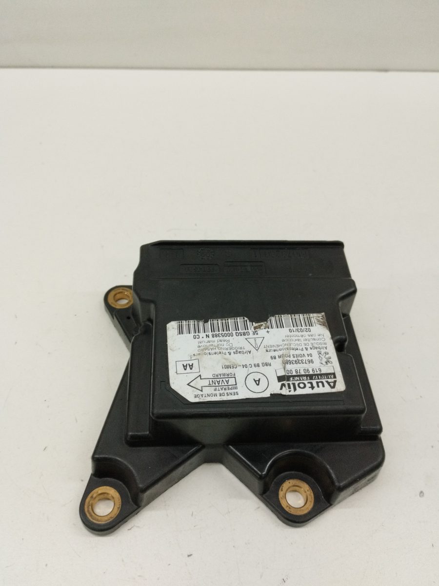 Centralita Airbag Citroën Berlingo 2002-2011 1.6 16V HDi 1.6L 55kW 9673393680