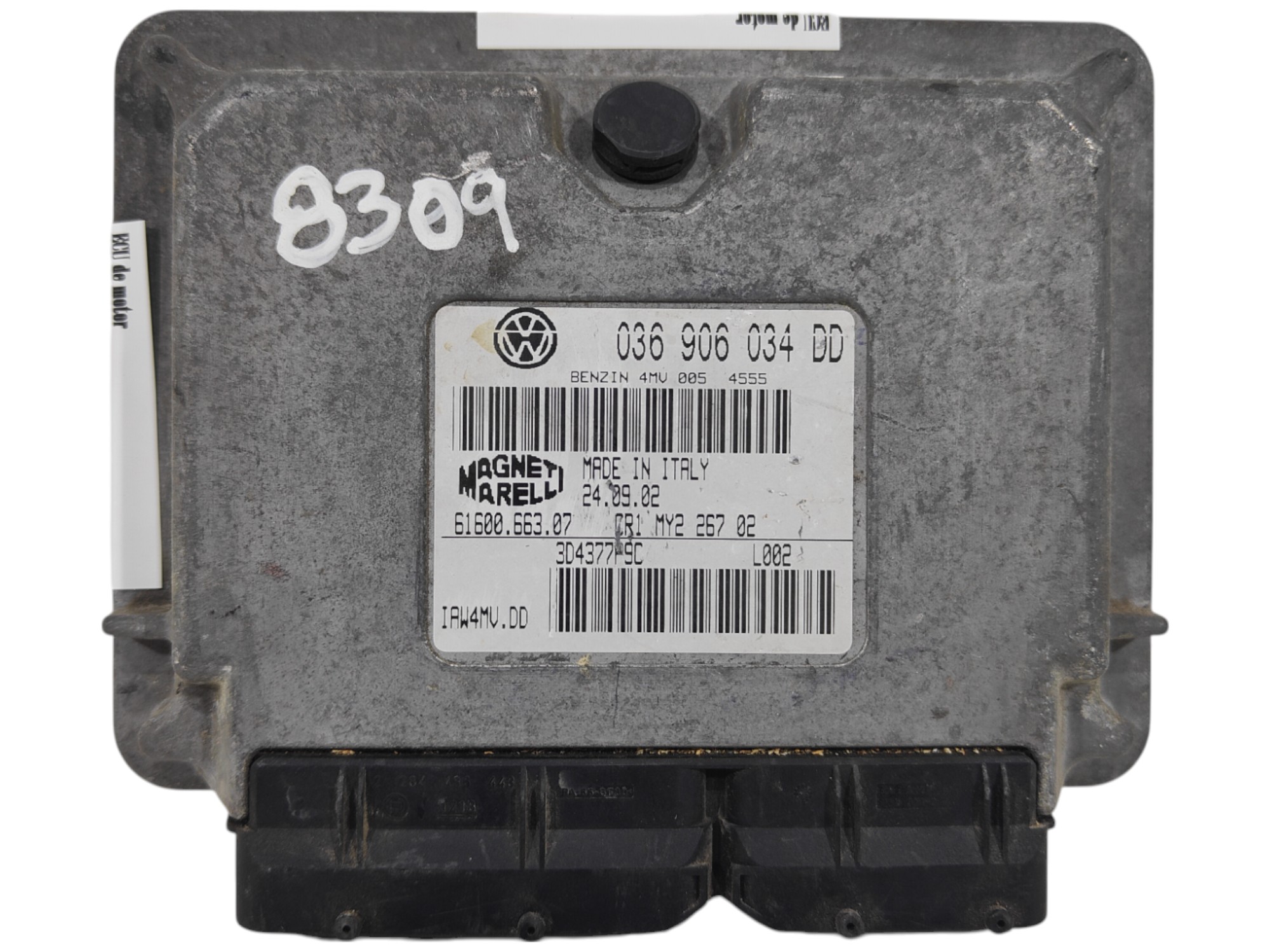 ECU de motor Volkswagen Polo 1.4 2002, Ref: 8309-K3B11