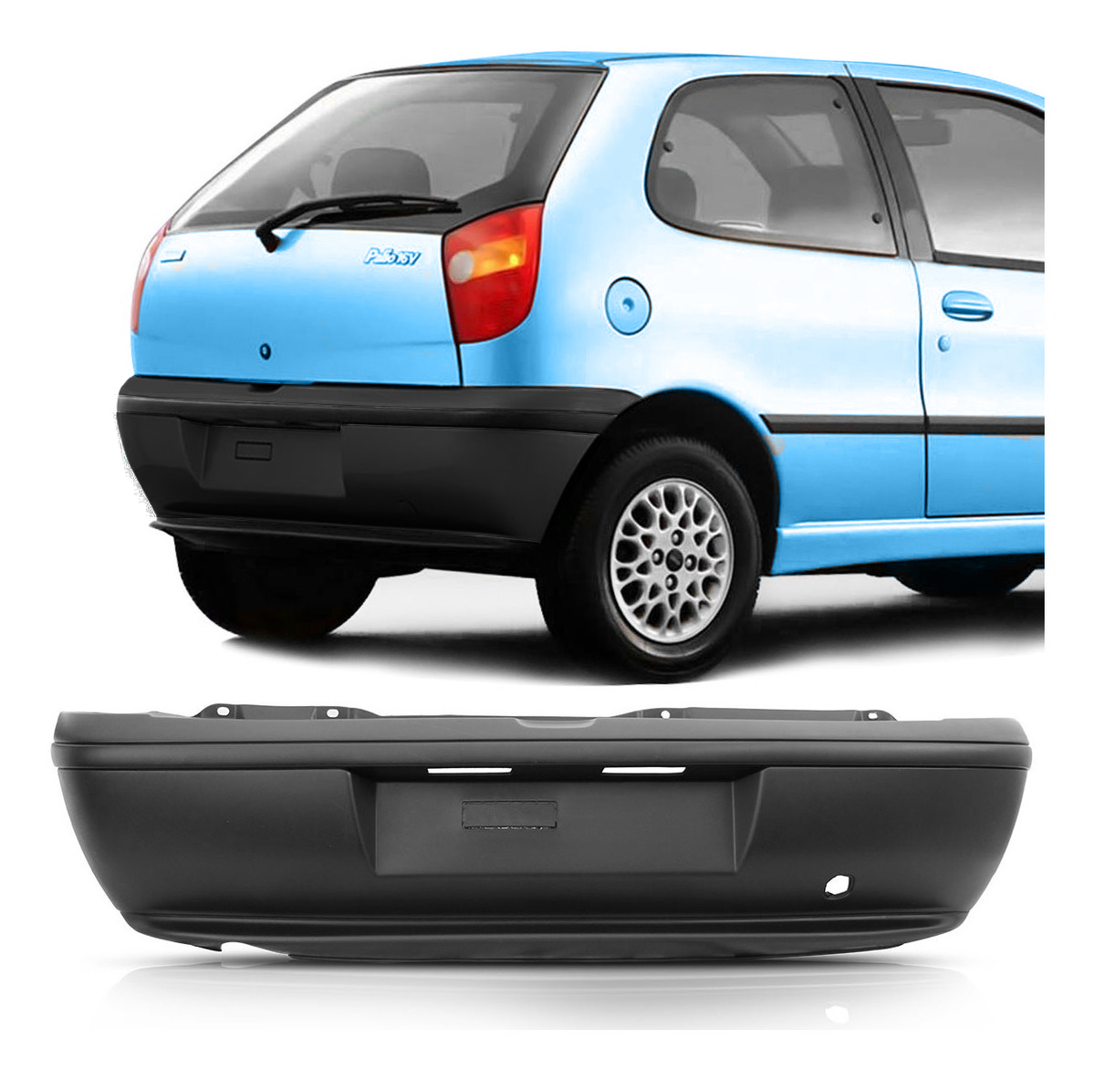 Paragolpe Trasero Fiat Palio 1996 1999