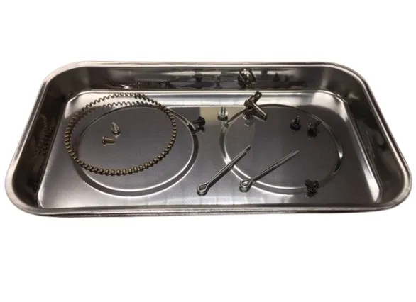 Bandeja magnética rectangular de 140 x 240 mm