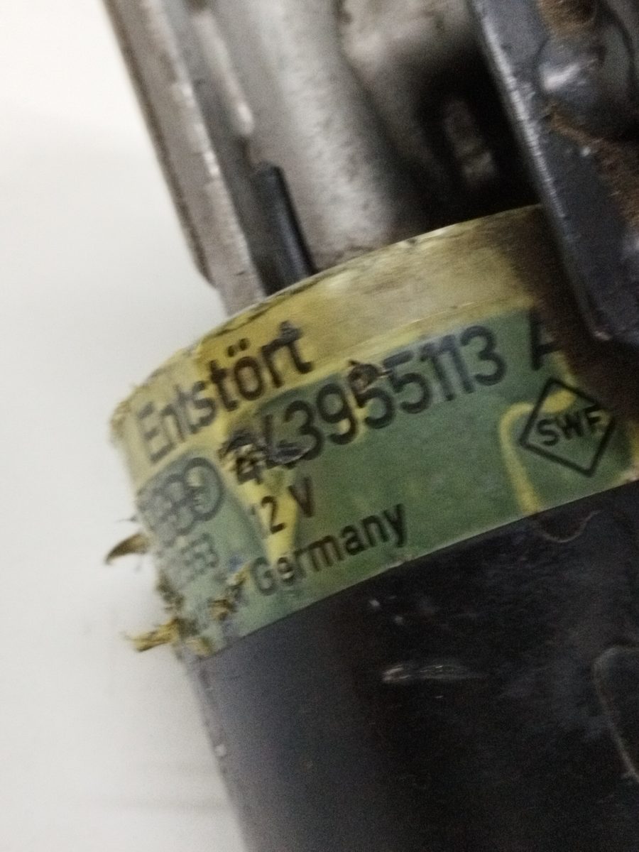 Motor Limpia Delantero Audi 100 Avant (445) 1983-Actualidad 1,8 1.8L 66kW 443955113