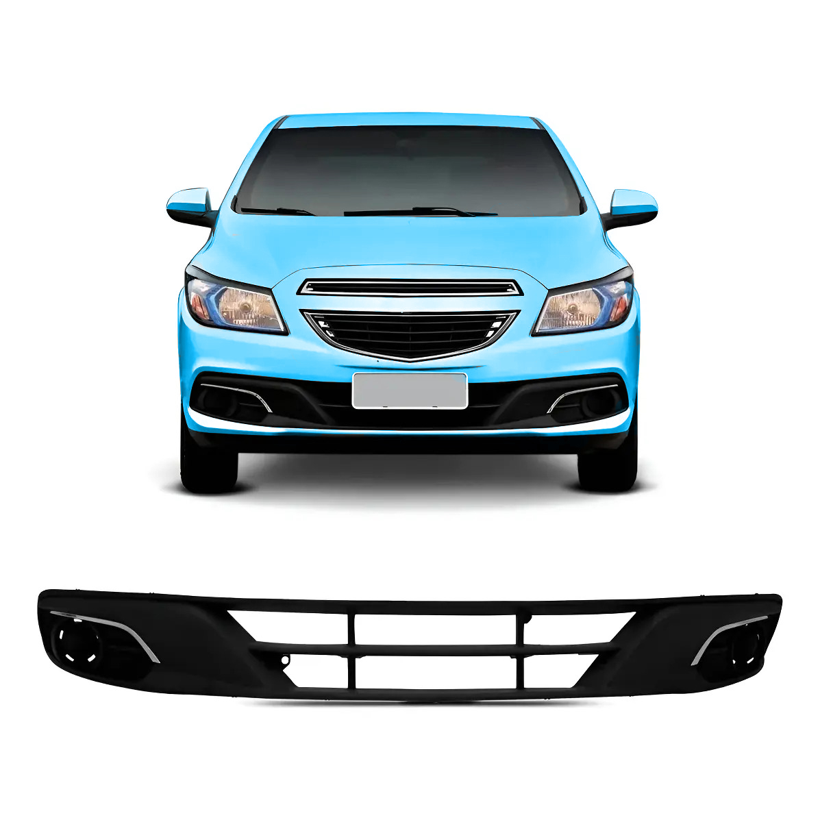 Rejilla Central Chevrolet Onix Prisma 2013 2016 LTZ Sin Agujero