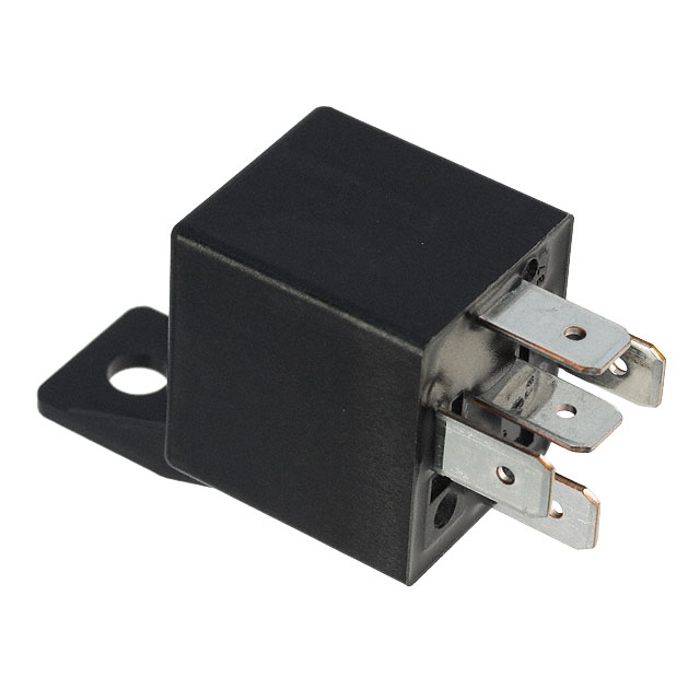 RELAY GP 12V 5 TERM 50 AMP. C/SOPORTE