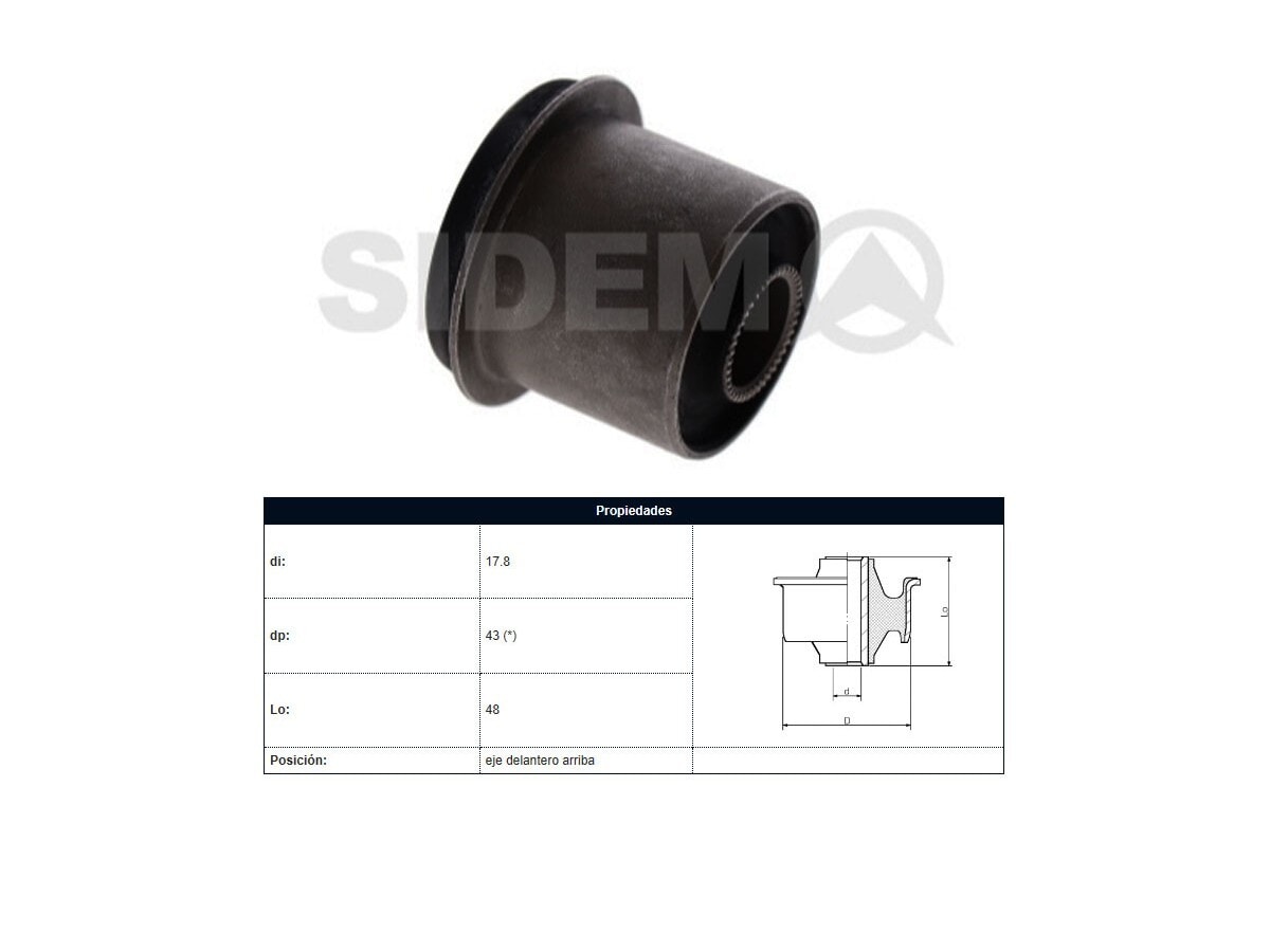 Buje Mitsubishi L200 96-06 Der/Izq