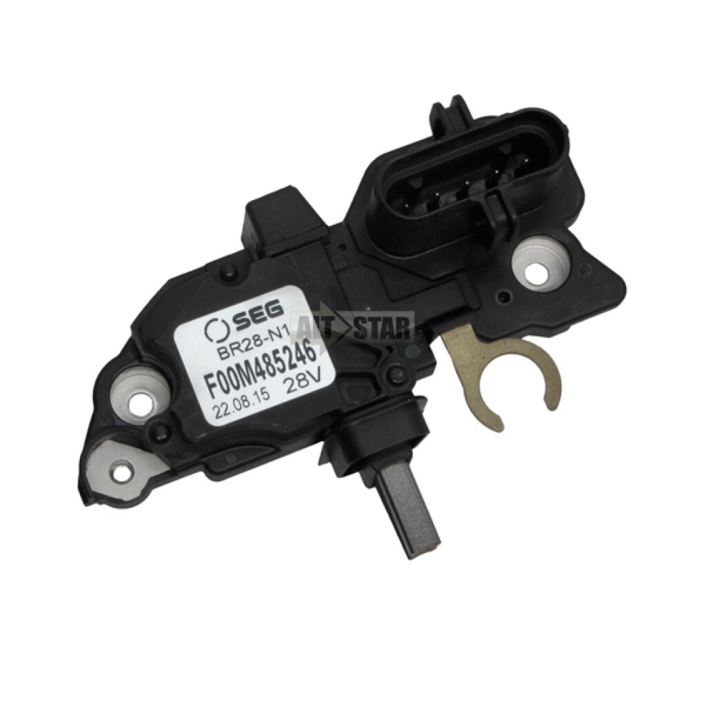 REGULADOR VOLTAJE MERCEDES BENZ RENAULT-IVECO-VOLVO 24V 150A=IB.297 (ALT.655507) SEG