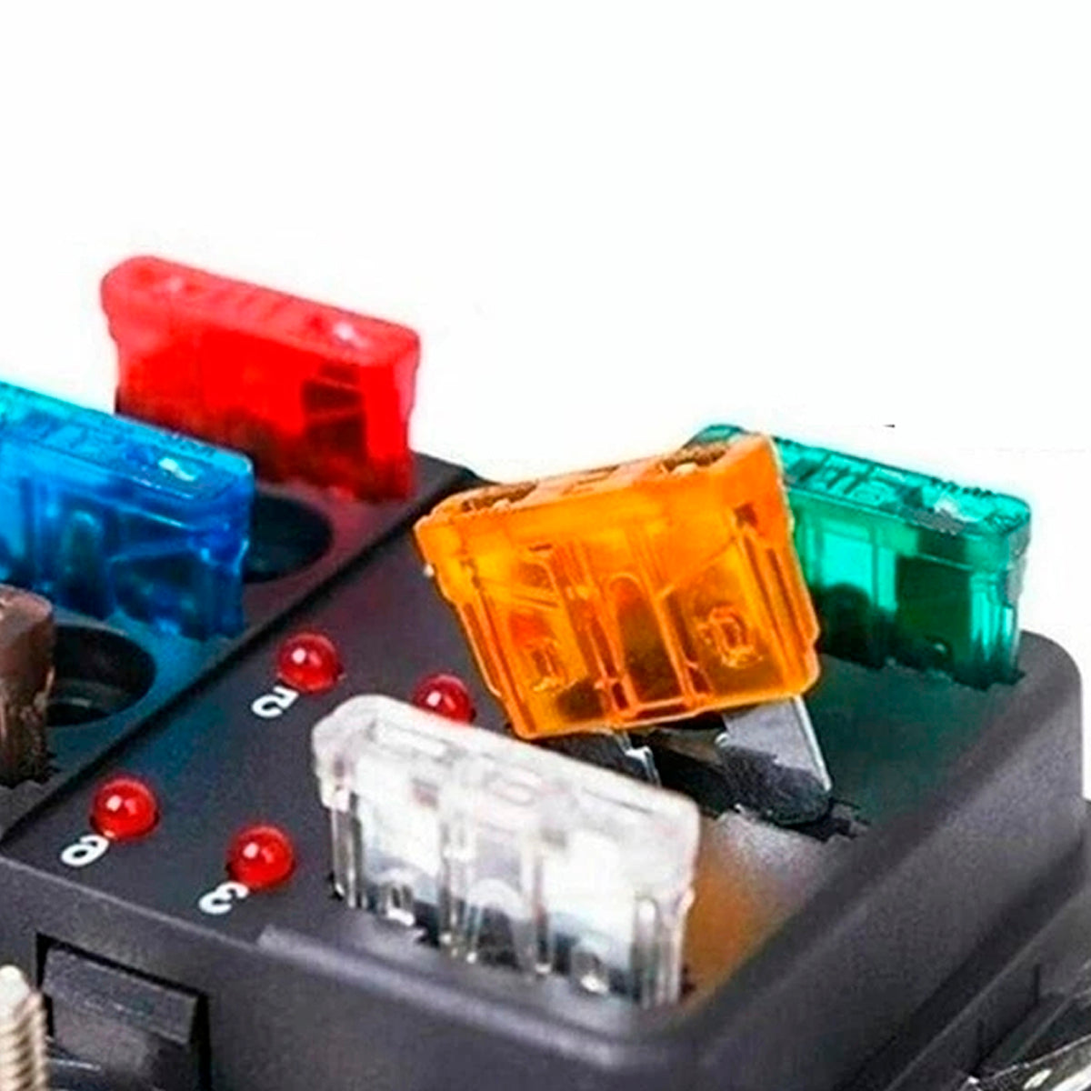 Kit de 100 fusibles automotrices mini surtidos