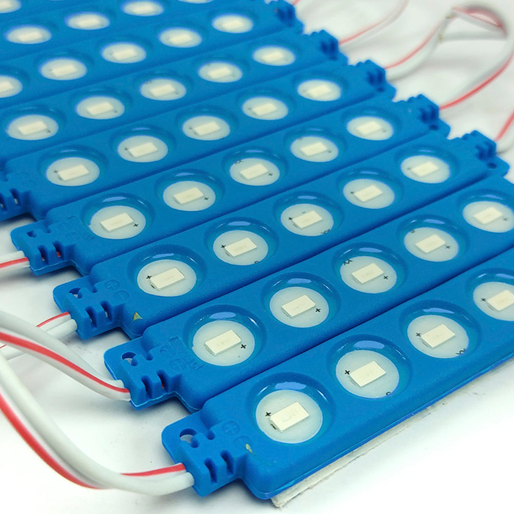 Modulo 5 Led 5730 12v 9.5 cm x 20 Un - ver colores
