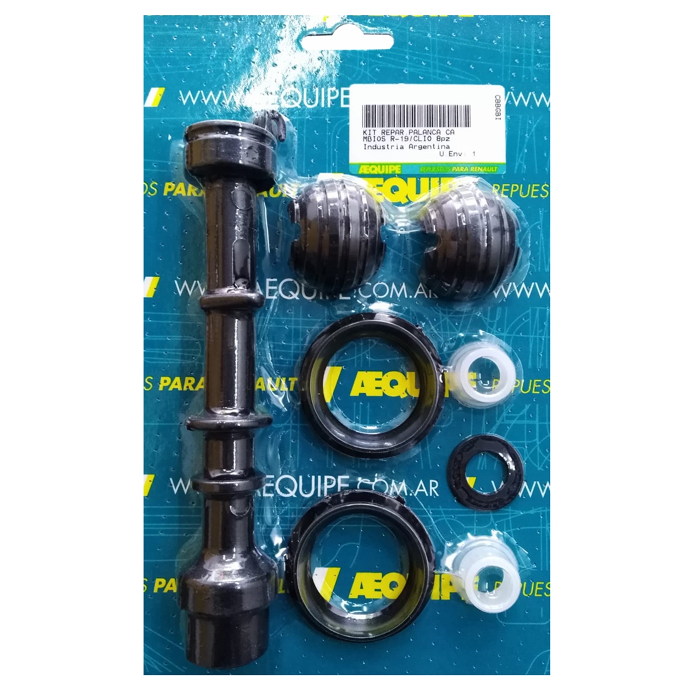 Kit Palanca Cambios Clio/r19 (c/guia M/atras)