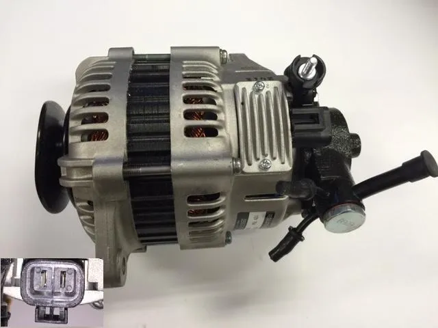 Alternador con bomba de vacío