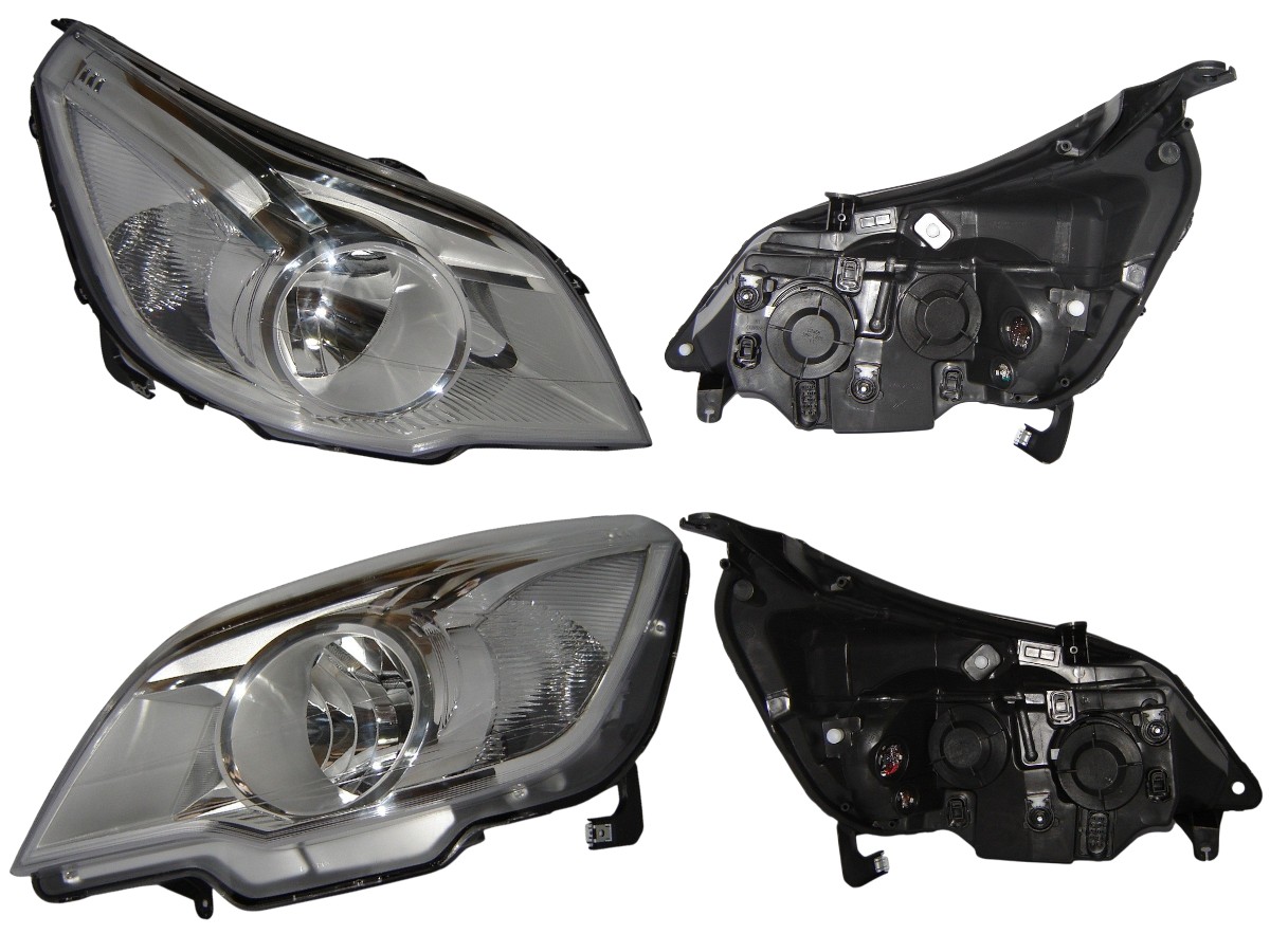 KIT FAROS SEMI OPTICOS CHEVROLET AGILE / MONTANA 2012 STD