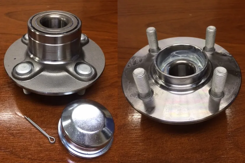 Maza de rueda trasera con rulemán