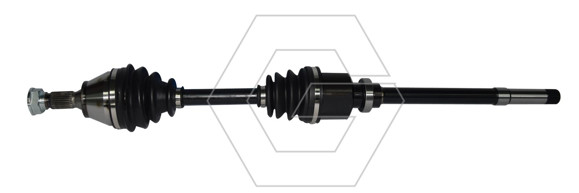 SEMIEJE DERECHO PEUGEOT 309 1.6/1.8D/1.9D 1989/1993