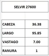 VALVULA ADM FORD ESCORT 1.6 84