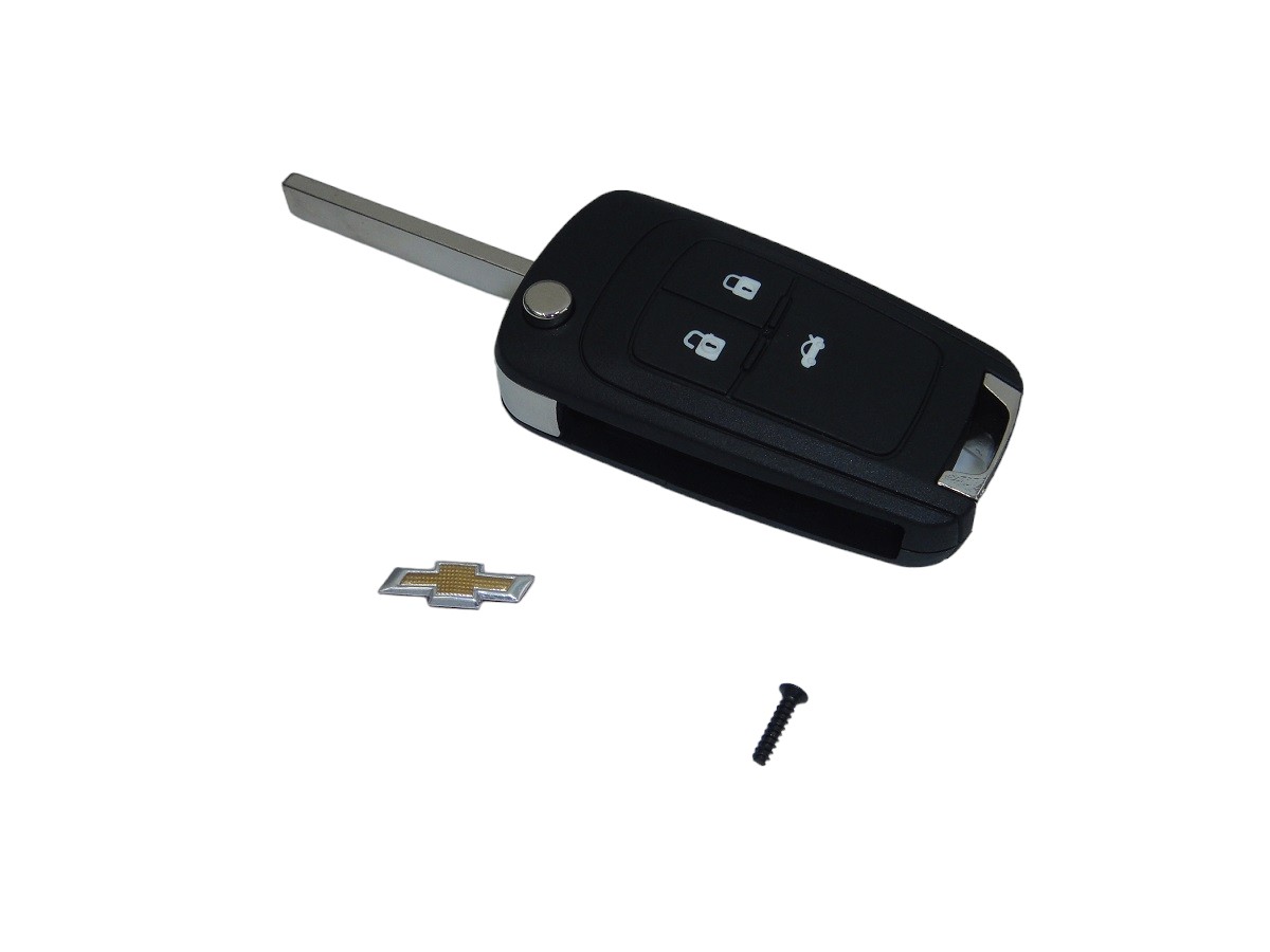 LLAVE VIRGEN C/CONTR 3 BOTONES CHEVROLET CRUZE/PRISMA/ONIX /