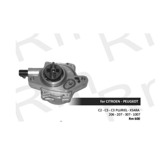 BOMBA VACIO PEUGEOT CITROEN 206 207 307 1007 C3 C2 1.4HDI 9653446680 456565