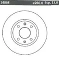 DISCO FRENO (266mm) DEL CITROEN-PEUGEOT BREME
