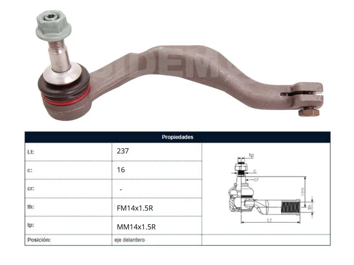 Puntero Mini Cooper Cabrio Cooper F57/F56 2.0 2015-2025 Izq
