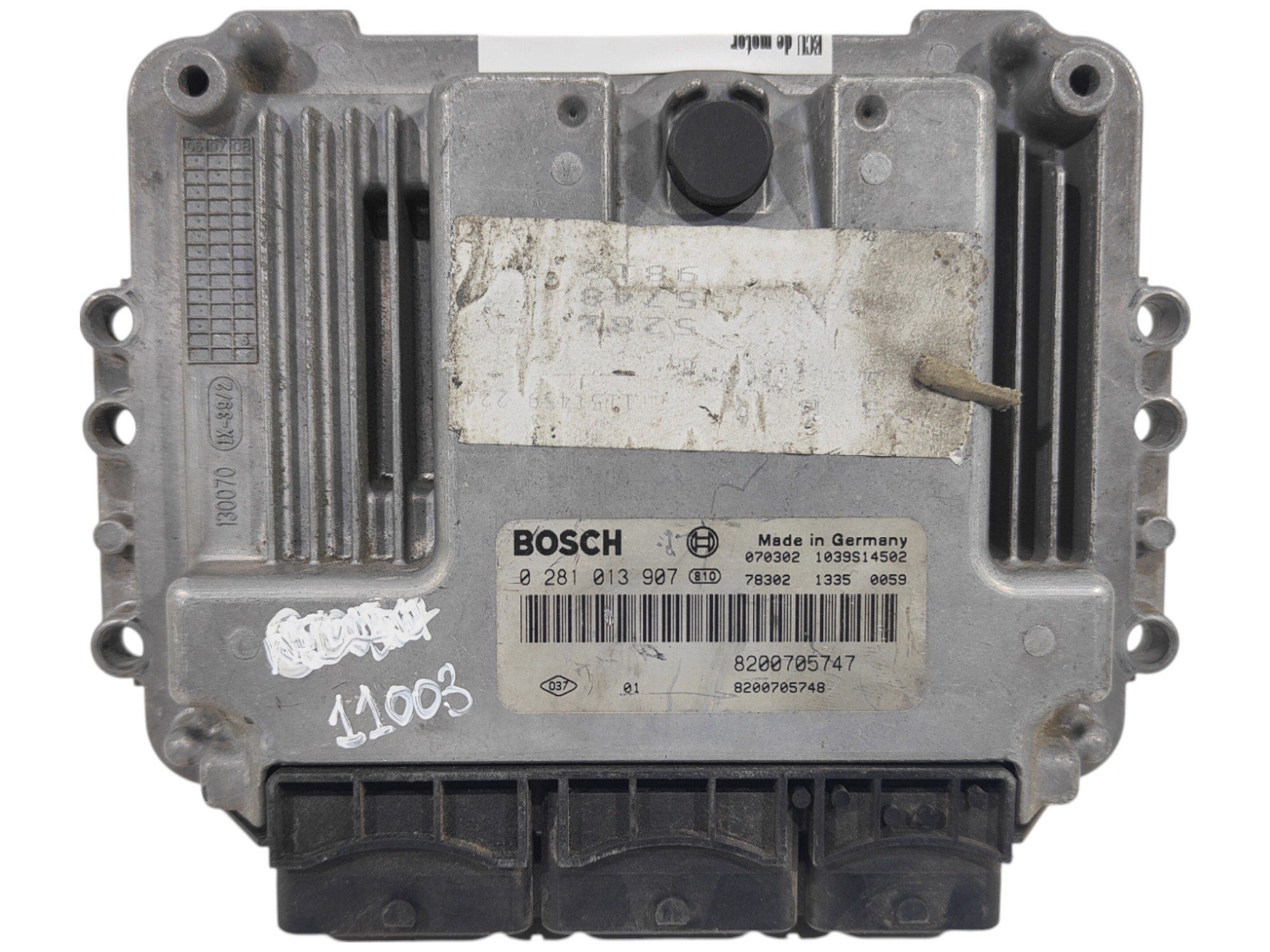 ECU de motor Renault MEGANE II SCENIC 1.9 DCI 130HP 2007, Ref: 11003-K3C12