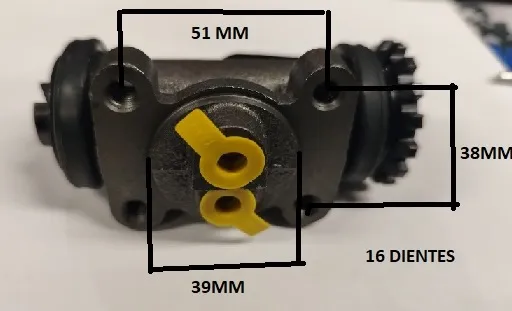 CILINDRO FRENO TRA IZQ INF FOTON BJ-1049