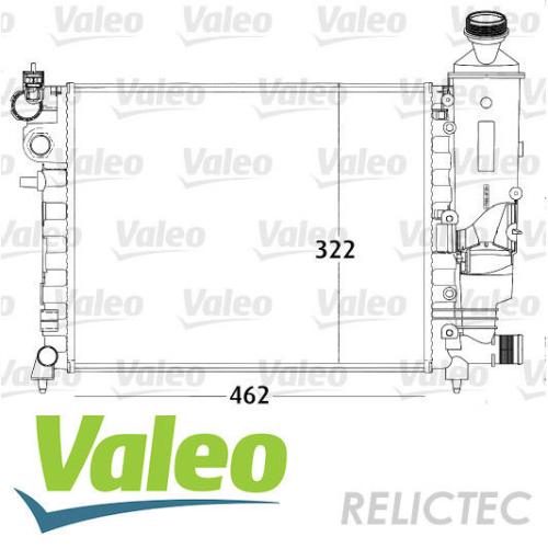 RADIADOR MOT. PEUGEOT CITROEN 106 92...96 S/AIRE SAXO NAFTA 390x322x23MM 1301SQ -CON DEPOSITO INC