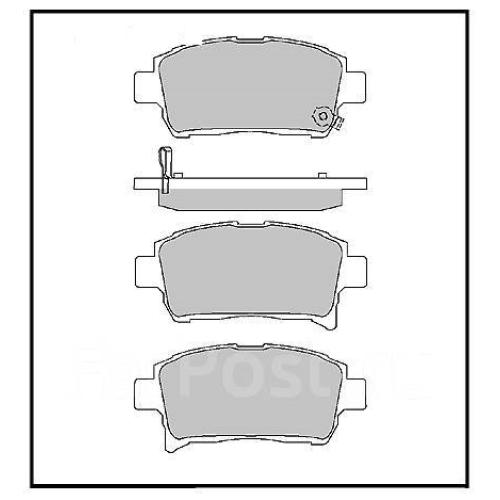 JGO. PASTILLAS FRENO ByD DEL. F3 FGELLY CK1 CK2 FAW VT-V5-LIFAN 620 116.5x54.2  IMD822-7695MD822 -