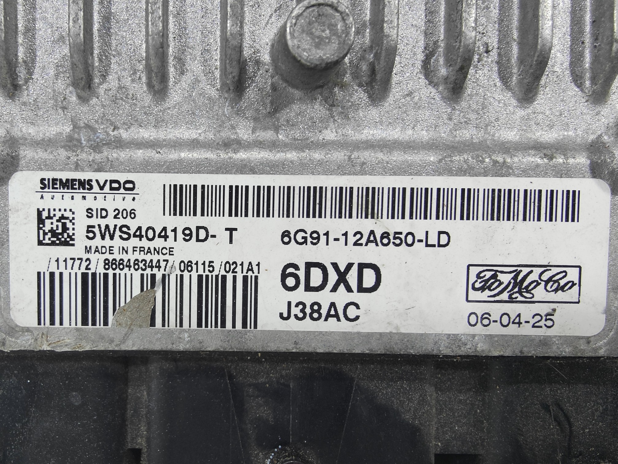 ECU de motor Ford S max 1.8 TdCi 2006, Ref: 8243-K3A8