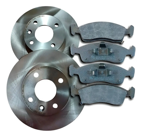 Disco De Freno Y Pastilla Chevrolet Onix / Prisma / Joy /1.0