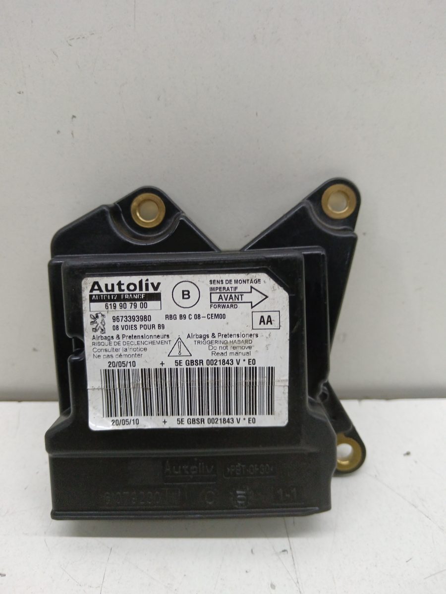 Centralita Airbag Citroën Berlingo Cuadro 2008-2018 SX 1.6L 66kW 619907900