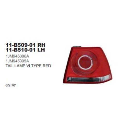 FAROL VW TRAS. DER. BORA 2008... EXT. TYC - 1JM945095D