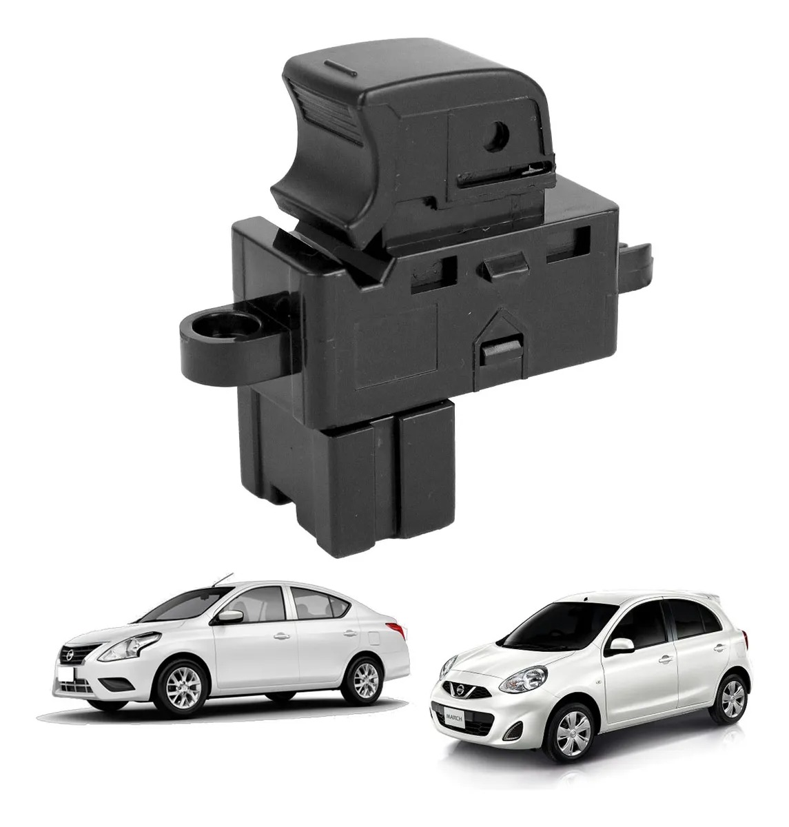 Botón vidrio eléctrico Nissan Tiida Versa March 2011 2012 13 14 A 2019