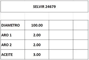 AROS 100.0mm KIA 3600 STD (K)