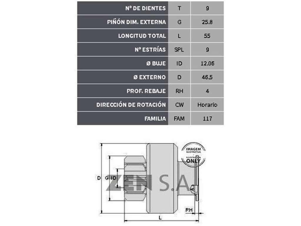 BENDIX LUCAS PE 306/405/BLAZER 9D.9E