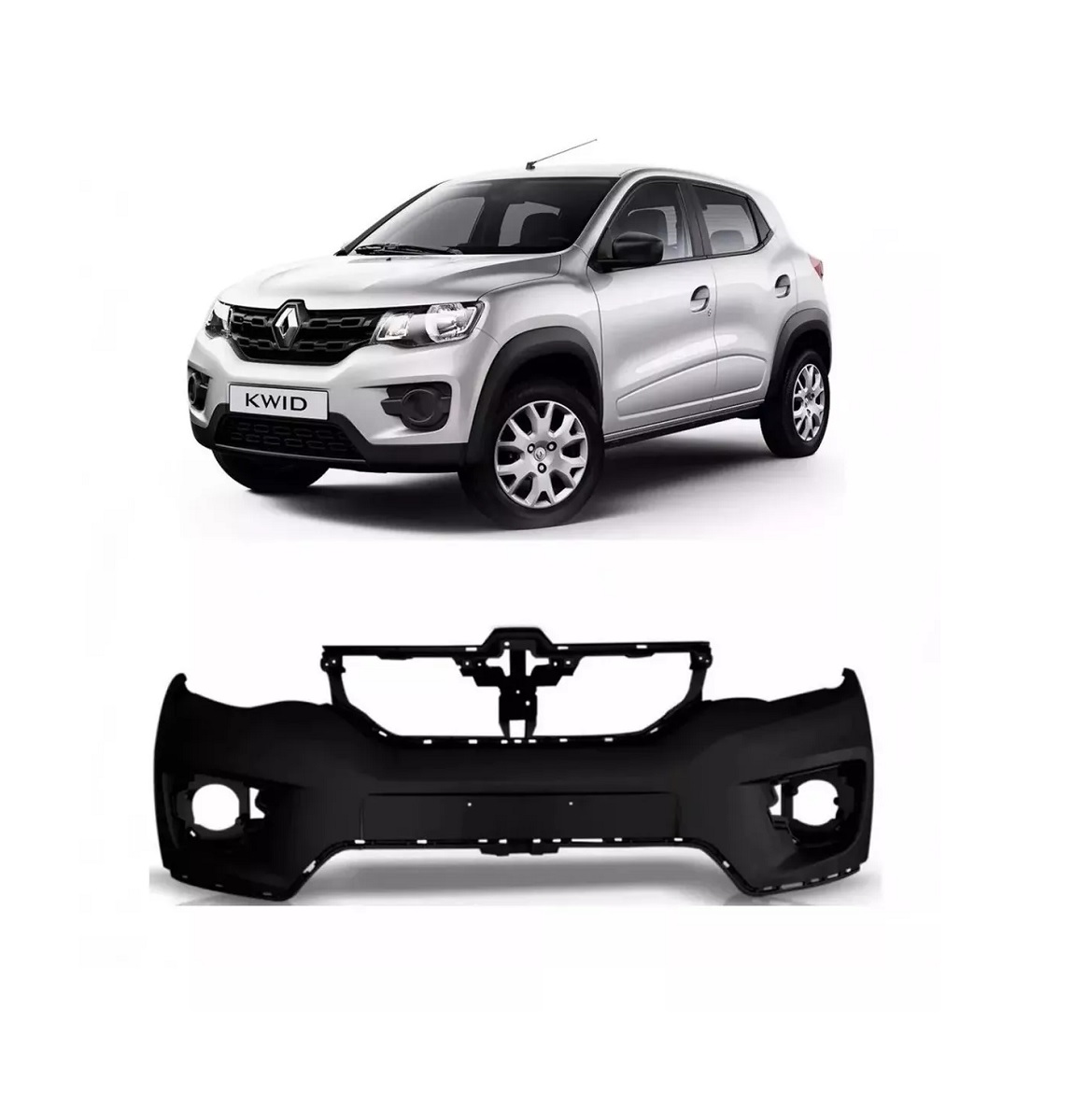 PARAGOLPE DELANTERO RENAULT KWID "CON ORIFICIO PARA GANCHO" ORIGINAL [ORIGINAL RENAULT]