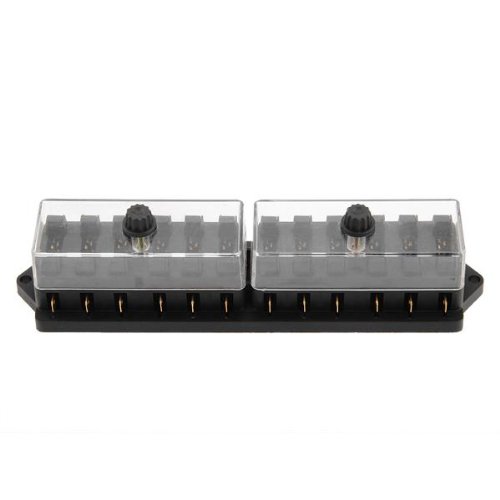 CAJA PORTAFUSIBLES 12 FUSIBLES ENCHUFE