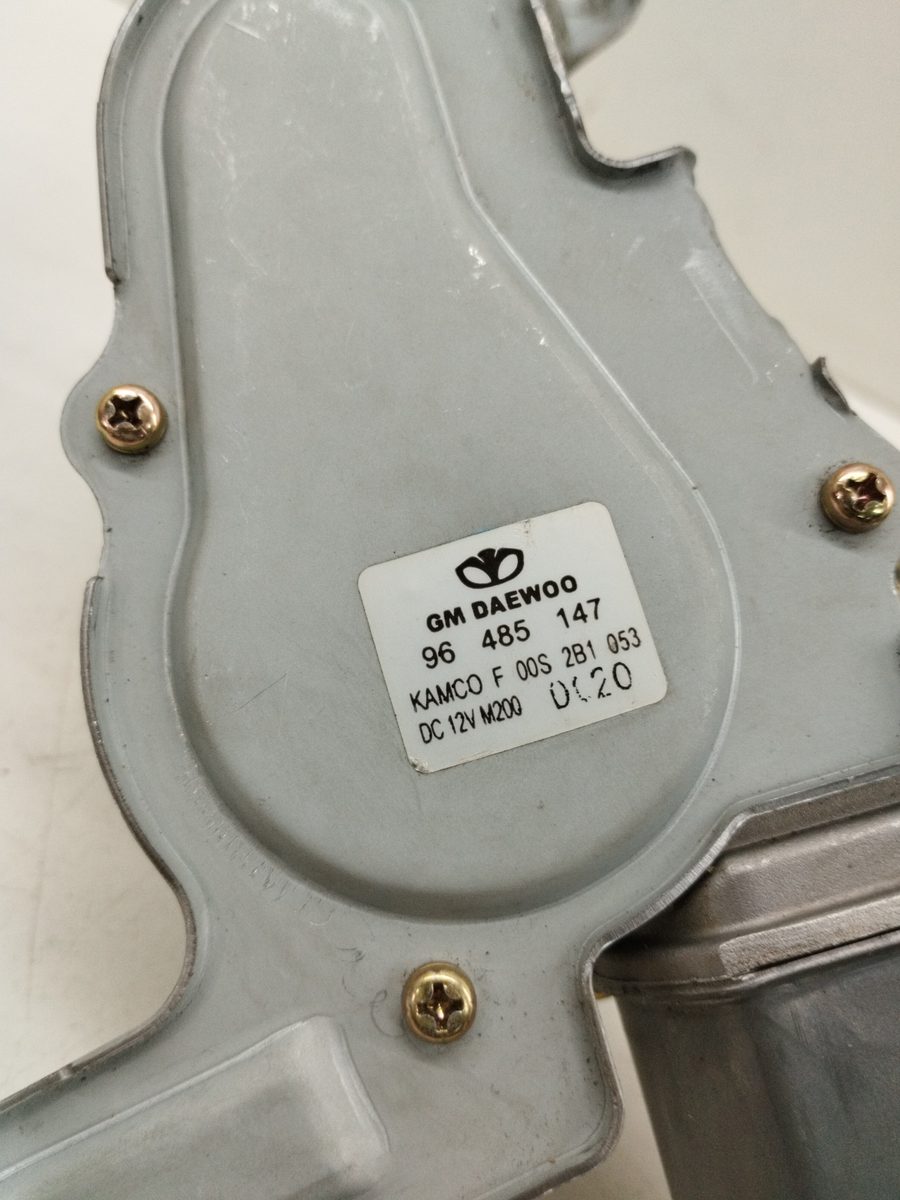 Motor Limpia Luneta Trasero Chevrolet Spark 2005-2011 S 0.8L 38kW 96485147